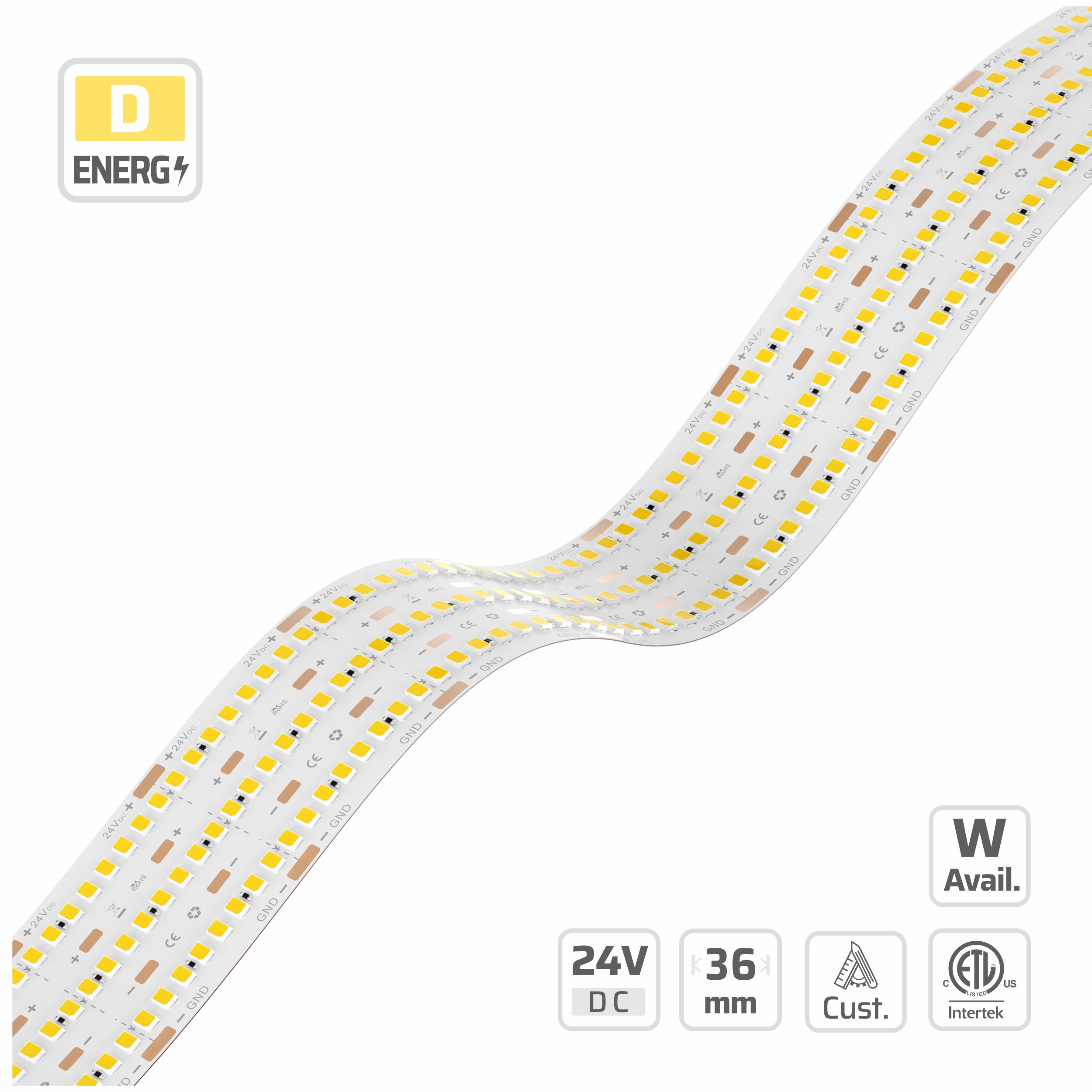 SMD2835 ∙ 720 LEDs ∙ 36W