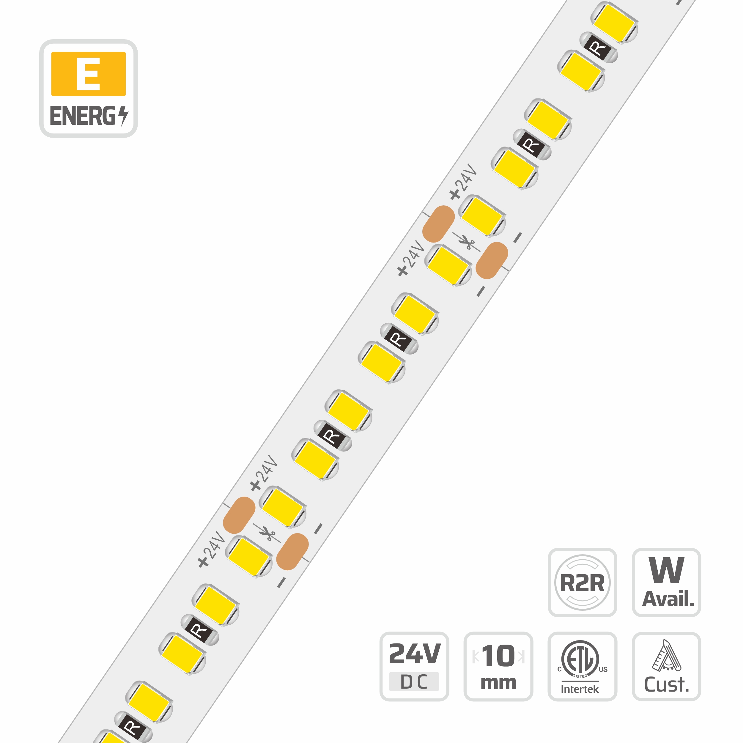SMD2835 ∙ 180 LEDs ∙ 12W