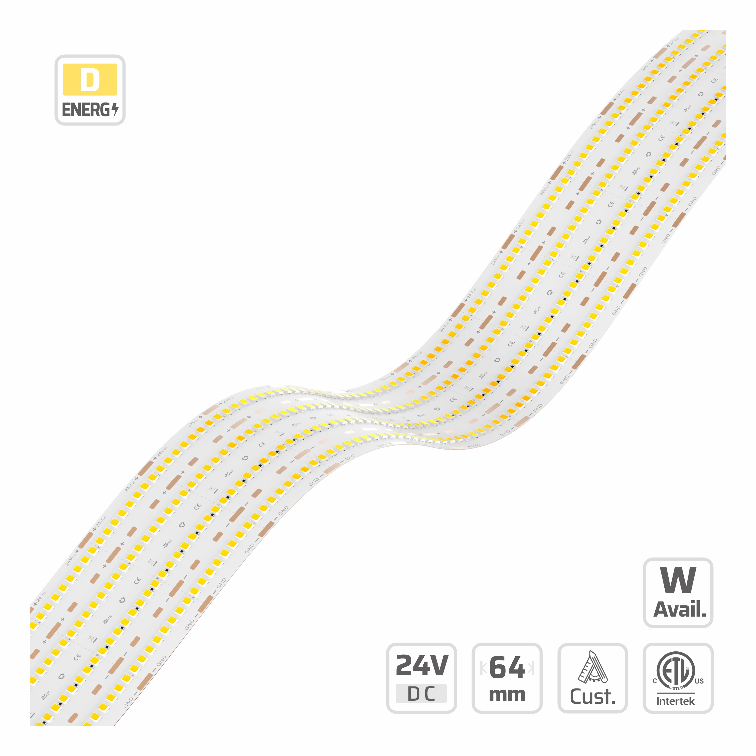 SMD2835 ∙ 960 LEDs ∙ 45W